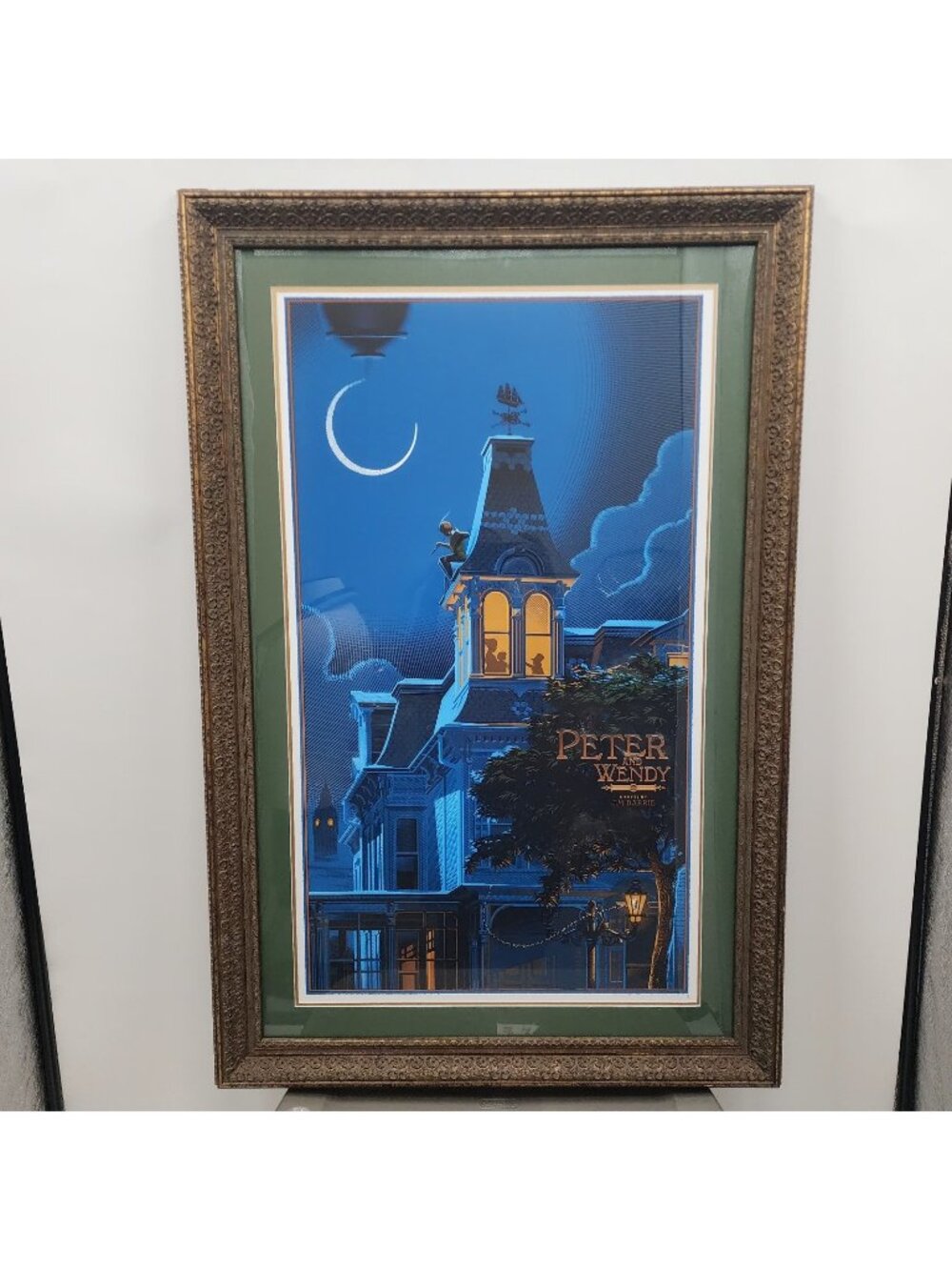 Disney Laurent Durieux Peter Pan Hook Peter and Wendy Screen Print Poster 83/320